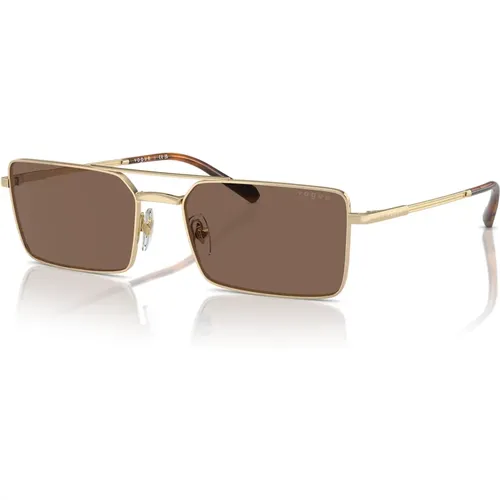 Stylische Sonnenbrille für Männer , Herren, Größe: 57 MM - Vogue - Modalova