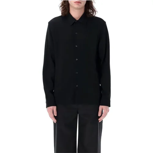 Crepe Sense Shirt , male, Sizes: M, XL, S, L - Séfr - Modalova