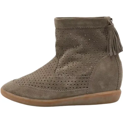 Pre-owned Wildleder boots , Damen, Größe: 38 EU - Isabel Marant Pre-owned - Modalova