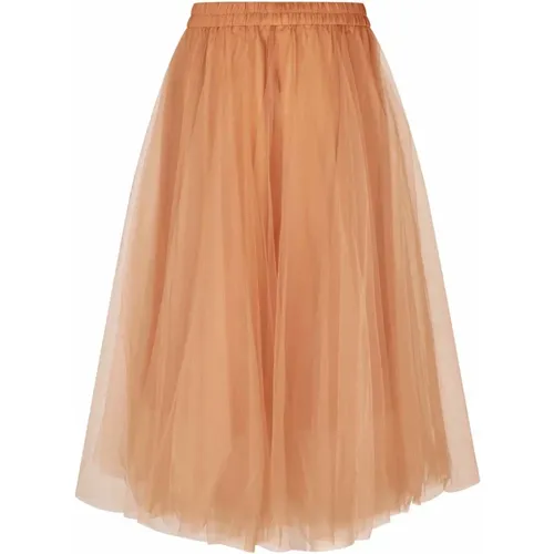 Tulle Skirt Mascarlet Bisquit , female, Sizes: M, L - Masai - Modalova