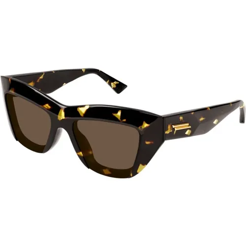 Cat Eye Sunglasses , female, Sizes: 52 MM - Bottega Veneta - Modalova