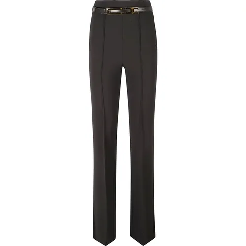 Women's Clothing Trousers Ss24 , female, Sizes: L, S - Elisabetta Franchi - Modalova