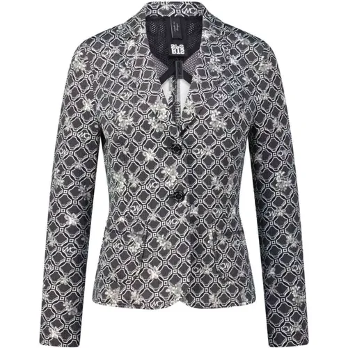 Sportiver Blazer mit Muster , Damen, Größe: XS - Marc Cain - Modalova