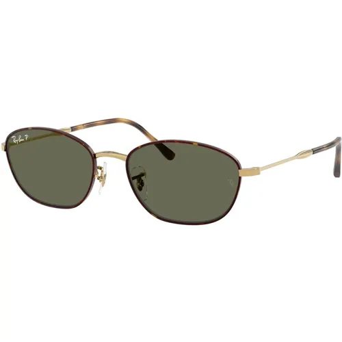 Polarisierte Metallsonnenbrille grün G-15 , unisex, Größe: 55 MM - Ray-Ban - Modalova