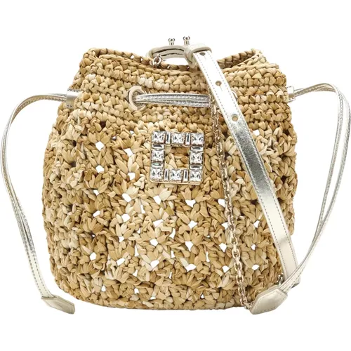 Small Bucket Bag , female, Sizes: ONE SIZE - Roger Vivier - Modalova