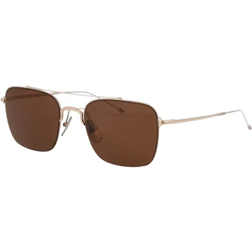 Thom , Stylish Sunglasses Tb-120 , unisex, Sizes: 53 MM - Thom Browne - Modalova