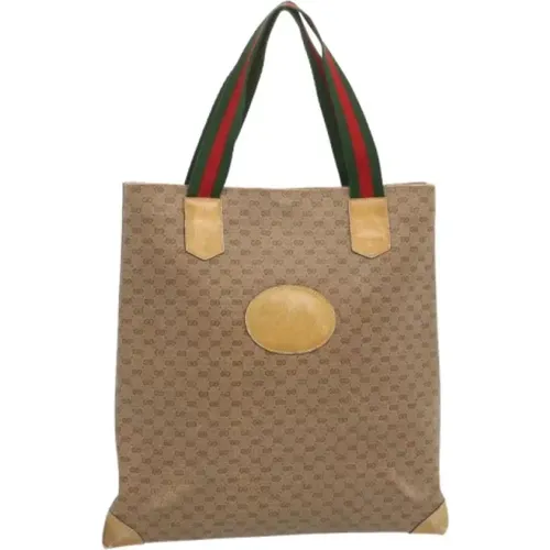 Pre-owned Canvas gucci-bags , female, Sizes: ONE SIZE - Gucci Vintage - Modalova