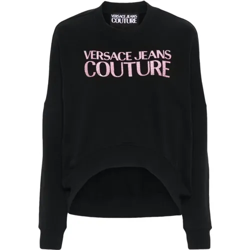 Sweatshirts , Damen, Größe: L - Versace Jeans Couture - Modalova