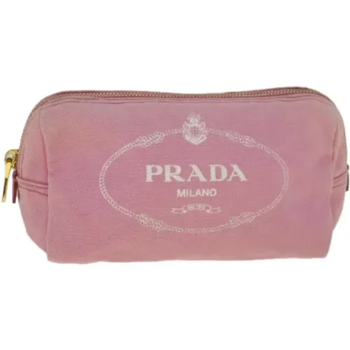 Pre-owned Canvas prada-bags , female, Sizes: ONE SIZE - Prada Vintage - Modalova