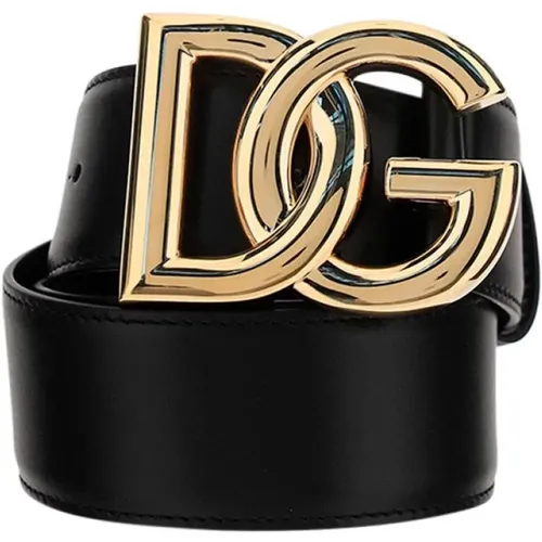 Gürtel mit DG-Logo , Damen, Größe: 70 CM - Dolce & Gabbana - Modalova
