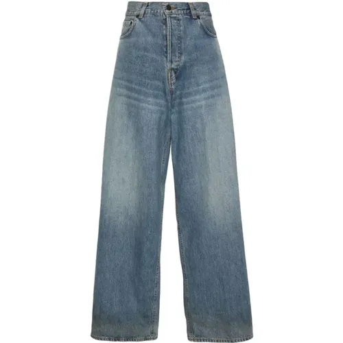 Hellblaue Weite Jeans , Damen, Größe: W25 - Haikure - Modalova