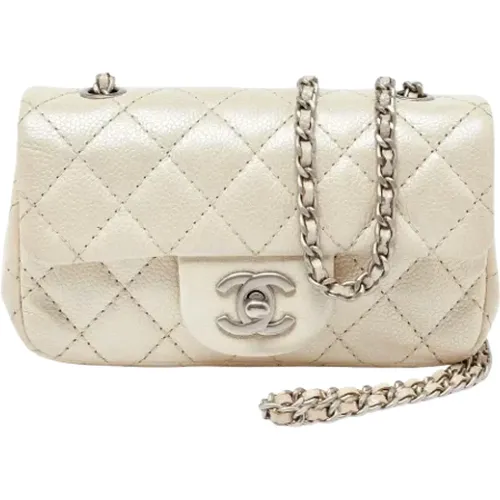 Pre-owned Leather chanel-bags , female, Sizes: ONE SIZE - Chanel Vintage - Modalova