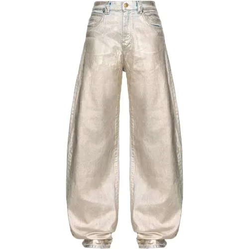 Jeans Golden , female, Sizes: W24 - pinko - Modalova