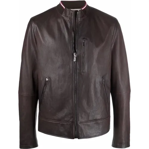 Leather Jacket , male, Sizes: 2XL - Bally - Modalova