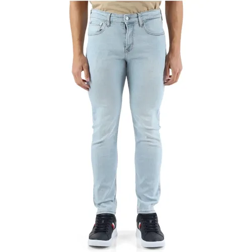 Skinny Fit Fünf-Pocket-Jeans , Herren, Größe: W34 - Calvin Klein Jeans - Modalova