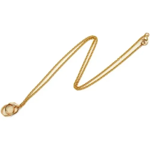 Pre-owned Rose Gold necklaces , female, Sizes: ONE SIZE - Cartier Vintage - Modalova