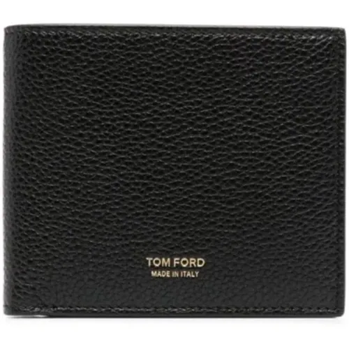 Classic Bifold Leather Wallet , male, Sizes: ONE SIZE - Tom Ford - Modalova