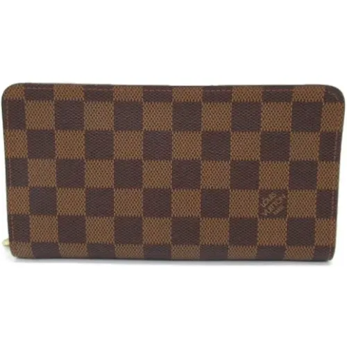 Pre-owned Coated canvas wallets , female, Sizes: ONE SIZE - Louis Vuitton Vintage - Modalova