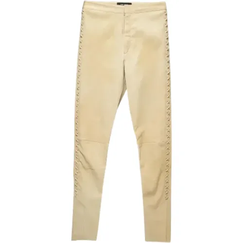 Pre-owned Leather bottoms , female, Sizes: S - Isabel Marant Pre-owned - Modalova