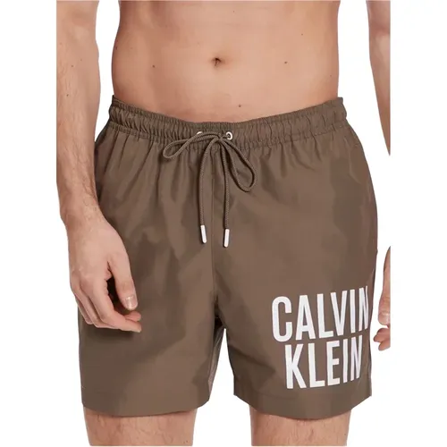 Beach-ready Swim Shorts , male, Sizes: XL - Calvin Klein - Modalova