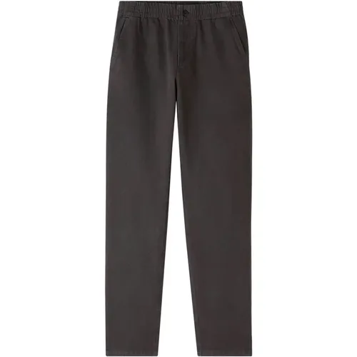 Cotton Trousers with Elasticated Waist , male, Sizes: L - A.p.c. - Modalova