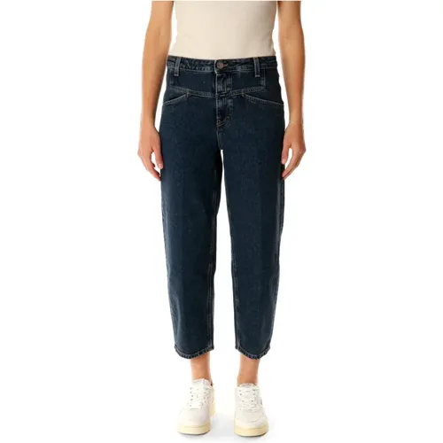 High Rise Relaxed Fit Jeans , Damen, Größe: W28 L32 - closed - Modalova