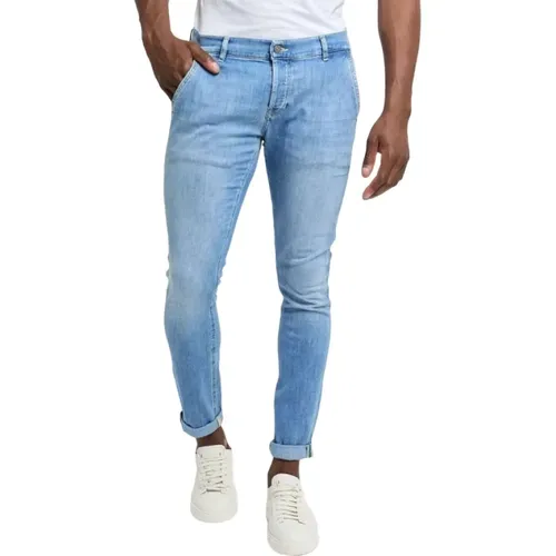 Skinny Fit Jeans American Style , male, Sizes: W38, W31, W33, W36, W30 - Dondup - Modalova