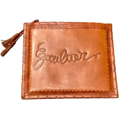 Pre-owned Leather pouches , unisex, Sizes: ONE SIZE - Jean Paul Gaultier Pre-owned - Modalova