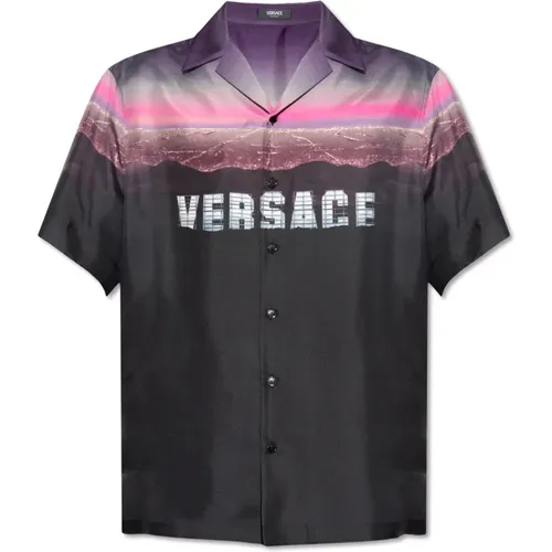 Seidenhemd Versace - Versace - Modalova