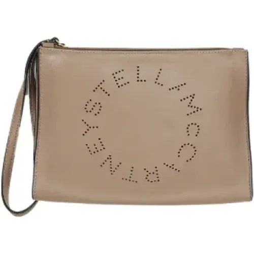 Pre-owned Leather clutches , female, Sizes: ONE SIZE - Stella McCartney Pre-owned - Modalova