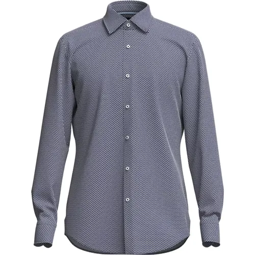 Blaue Hemden für Männer , Herren, Größe: XL - Hugo Boss - Modalova