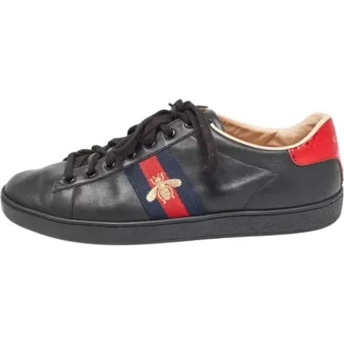 Pre-owned Leather sneakers , male, Sizes: 6 UK - Gucci Vintage - Modalova