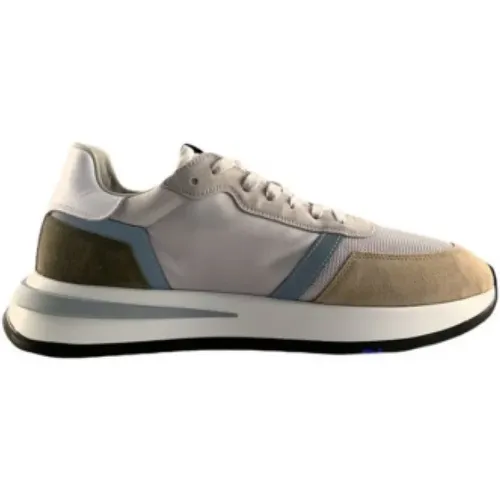 Tropez 2.1 Low Man Sneaker - Size 43, Color: Mondial Gris , male, Sizes: 6 UK - Philippe Model - Modalova