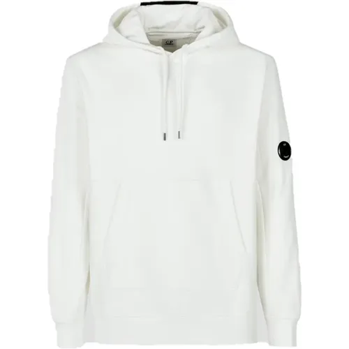 Diagonal Raised Fleece Pullover Hoodie , male, Sizes: XL - C.P. Company - Modalova