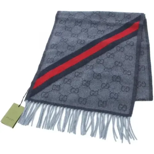 Pre-owned Wool scarves , female, Sizes: ONE SIZE - Gucci Vintage - Modalova