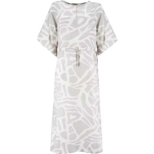 Moderne Eleganz Viskosekleid , Damen, Größe: XS - Panicale - Modalova
