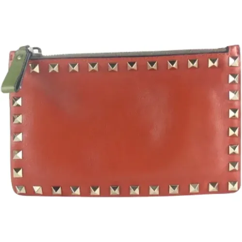 Pre-owned Leather pouches , female, Sizes: ONE SIZE - Valentino Vintage - Modalova