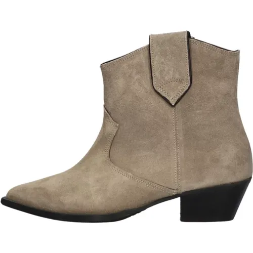 Wildleder Western Stiefeletten,City Western Leder Stiefeletten - Anonymous Copenhagen - Modalova