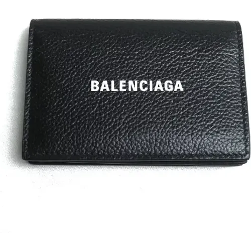 Pre-owned Leder Portemonnaies , Herren, Größe: ONE Size - Balenciaga Vintage - Modalova