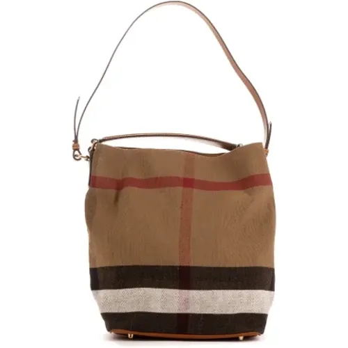 Pre-owned Canvas schultertasche - Burberry Vintage - Modalova