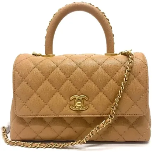 Pre-owned Leather chanel-bags , female, Sizes: ONE SIZE - Chanel Vintage - Modalova