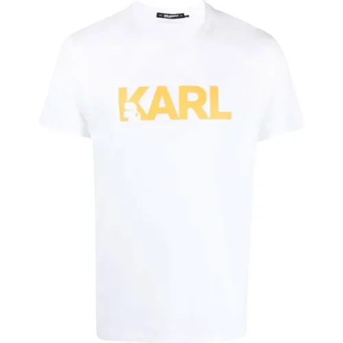 Herren Logo Regular T-Shirt - Karl Lagerfeld - Modalova