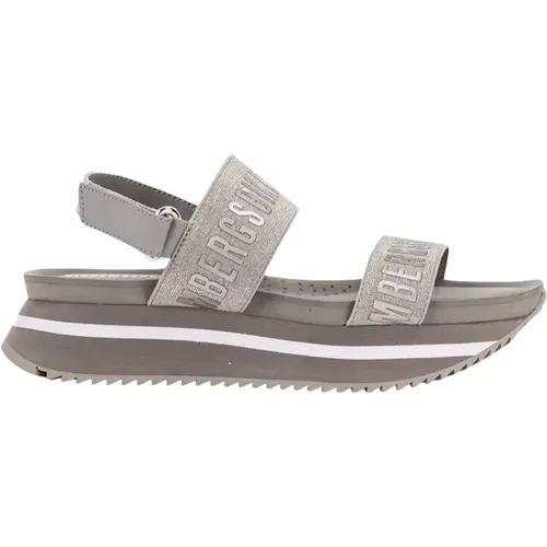 Damen Metallic Sandalen - Sommerstil , Damen, Größe: 39 EU - Bikkembergs - Modalova