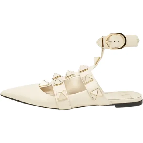 Pre-owned Leder flats - Valentino Vintage - Modalova