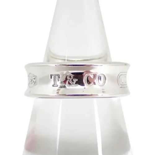 Pre-owned Silver rings , female, Sizes: ONE SIZE - Tiffany & Co. Pre-owned - Modalova