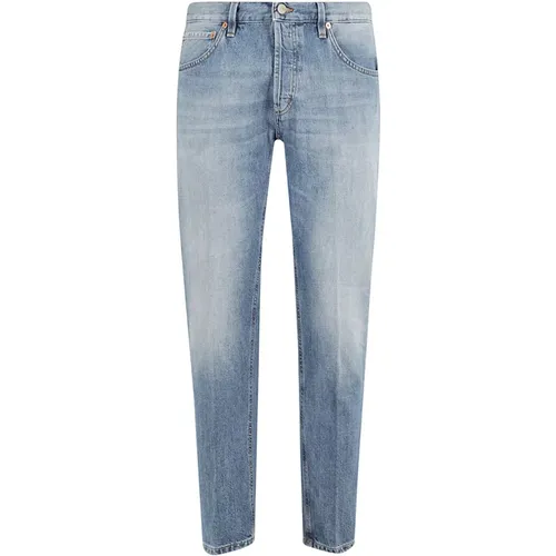 Stylische Denim-Jeans für Männer , Herren, Größe: W34 - Dondup - Modalova