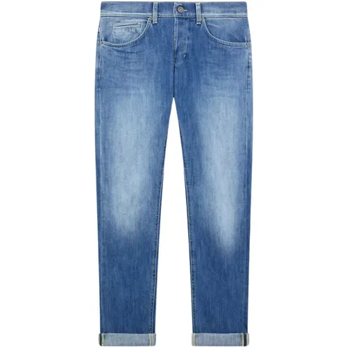 Cropped Jeans , Herren, Größe: W32 - Dondup - Modalova