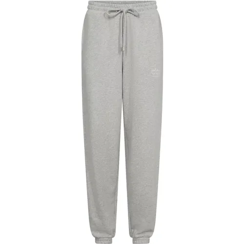 Cleancc Sweat Pant Grey Melan , female, Sizes: S, M, XS, L - Co'Couture - Modalova