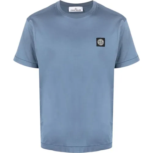 Classic T-Shirt , male, Sizes: L, XL, 2XL - Stone Island - Modalova