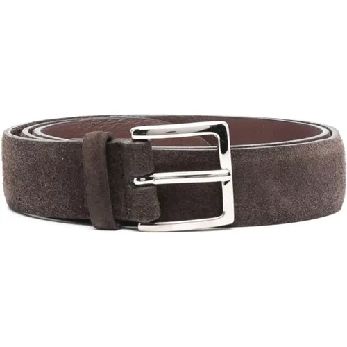 Suede Classic Belt Men , male, Sizes: 110 CM, 90 CM, 95 CM, 100 CM - Orciani - Modalova